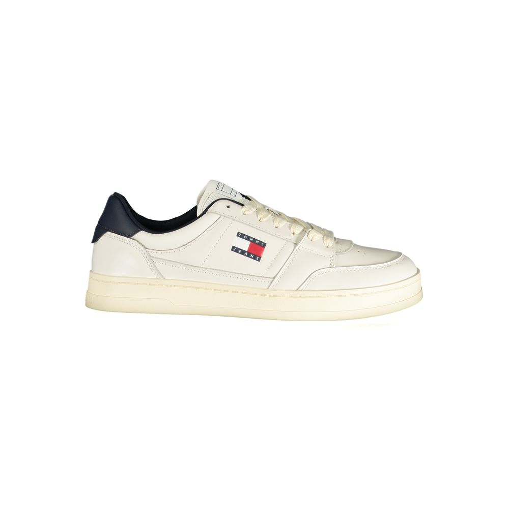 White Leather Men Sneaker