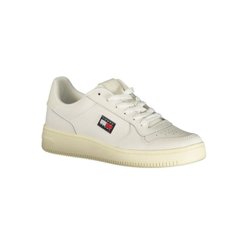 Bianco Polyurethane Women Sneaker
