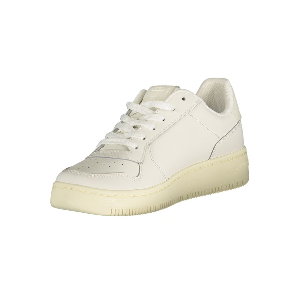 Bianco Polyurethane Women Sneaker