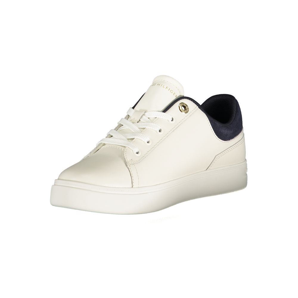 Bianco Poliuretano Donna Sneaker
