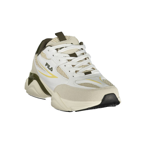 Bianco Polyester Mens Sneaker