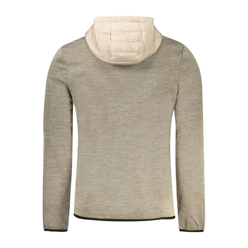 Beige Polyester Men's Jacket