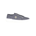 Blue Polyester Men Sneaker