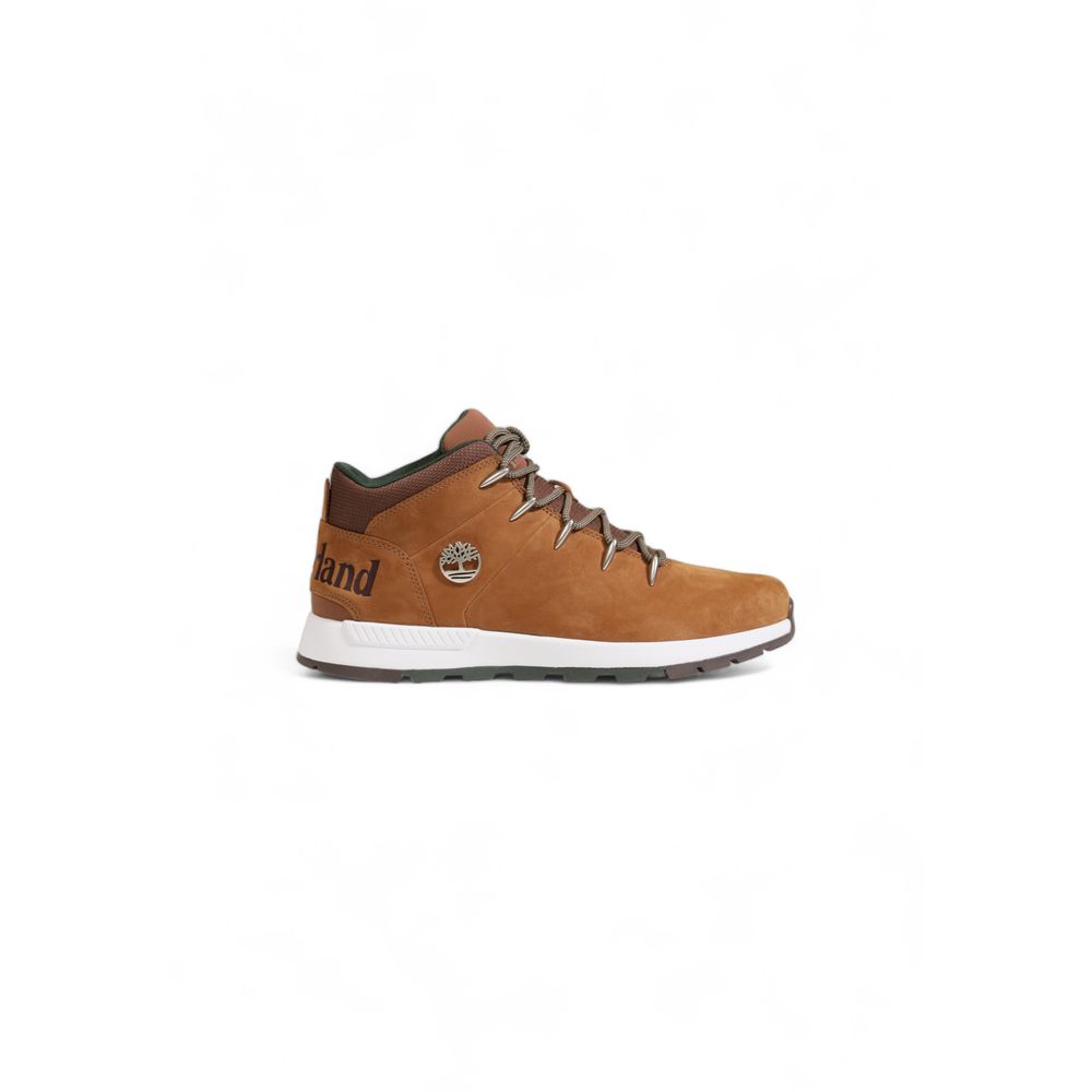 Brown Recycled Plastic Athletic Sneakers