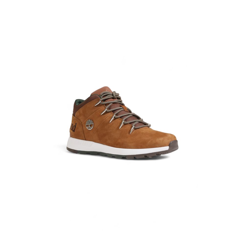 Brown Recycled Plastic Athletic Sneakers