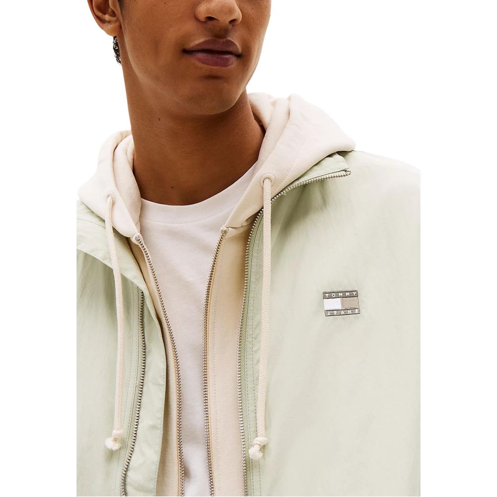 Bicolor Recycled Polyamide Bomber