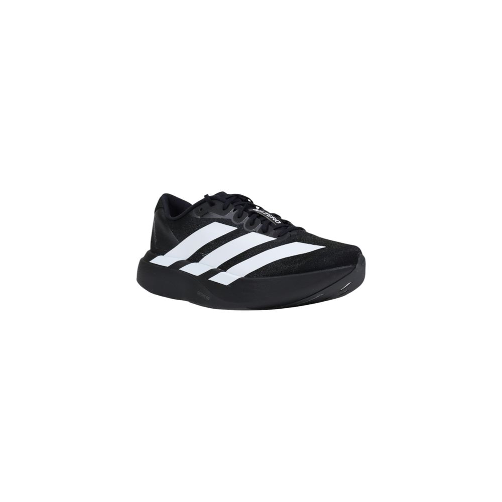 Black Synthetic Athletic Sneakers