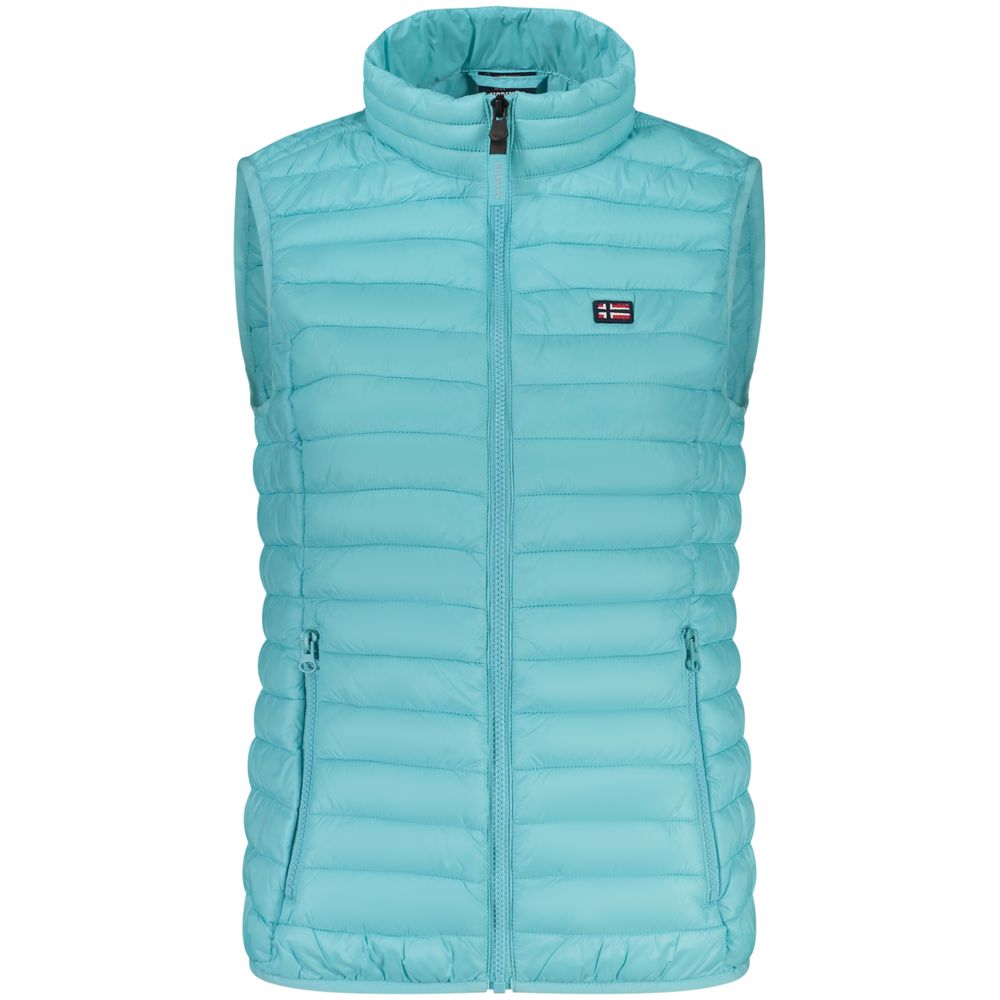 Azzurro Poliammide Womens Gilet