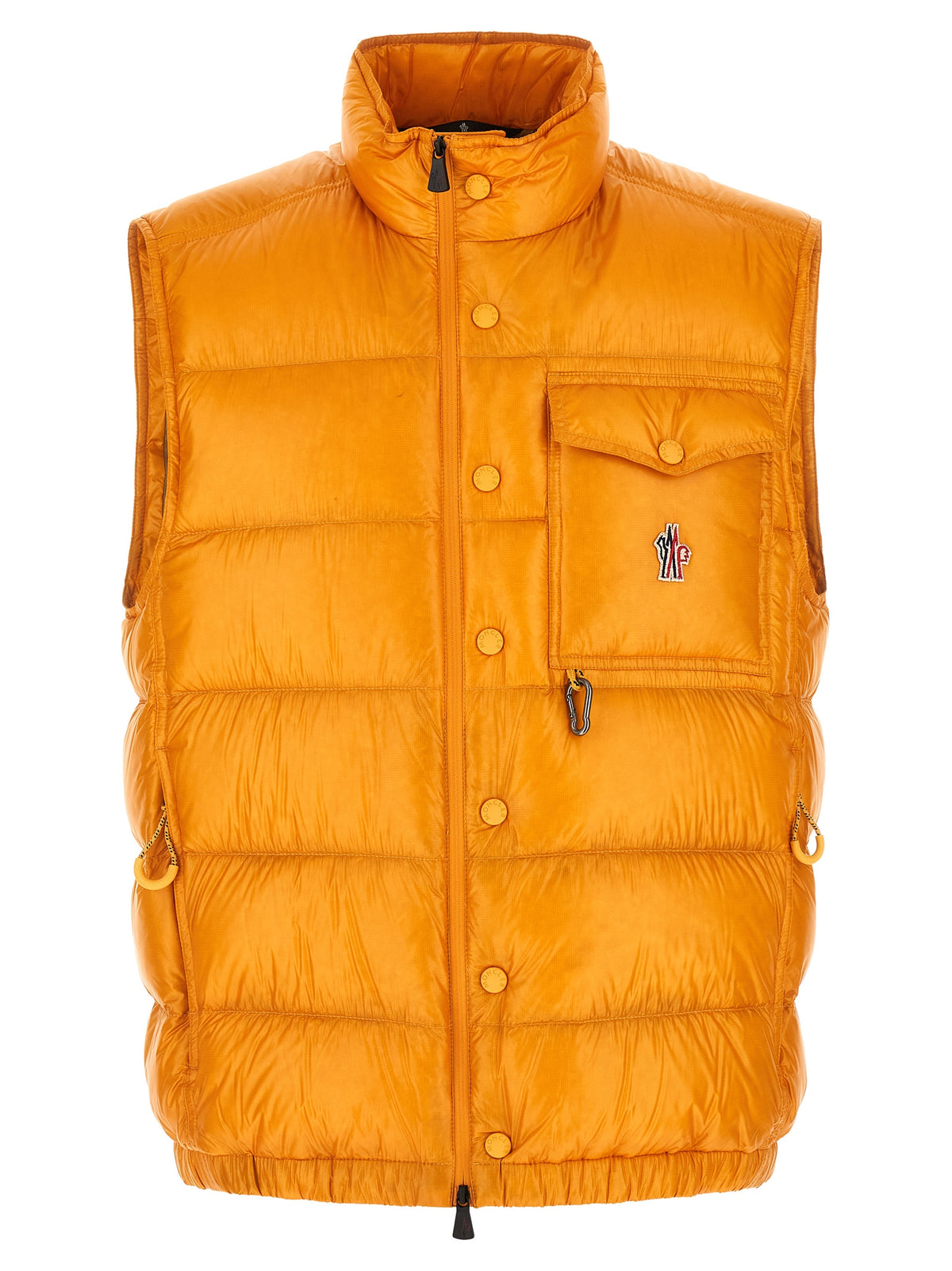 Multicolor Polyester Sleeveless Jacket