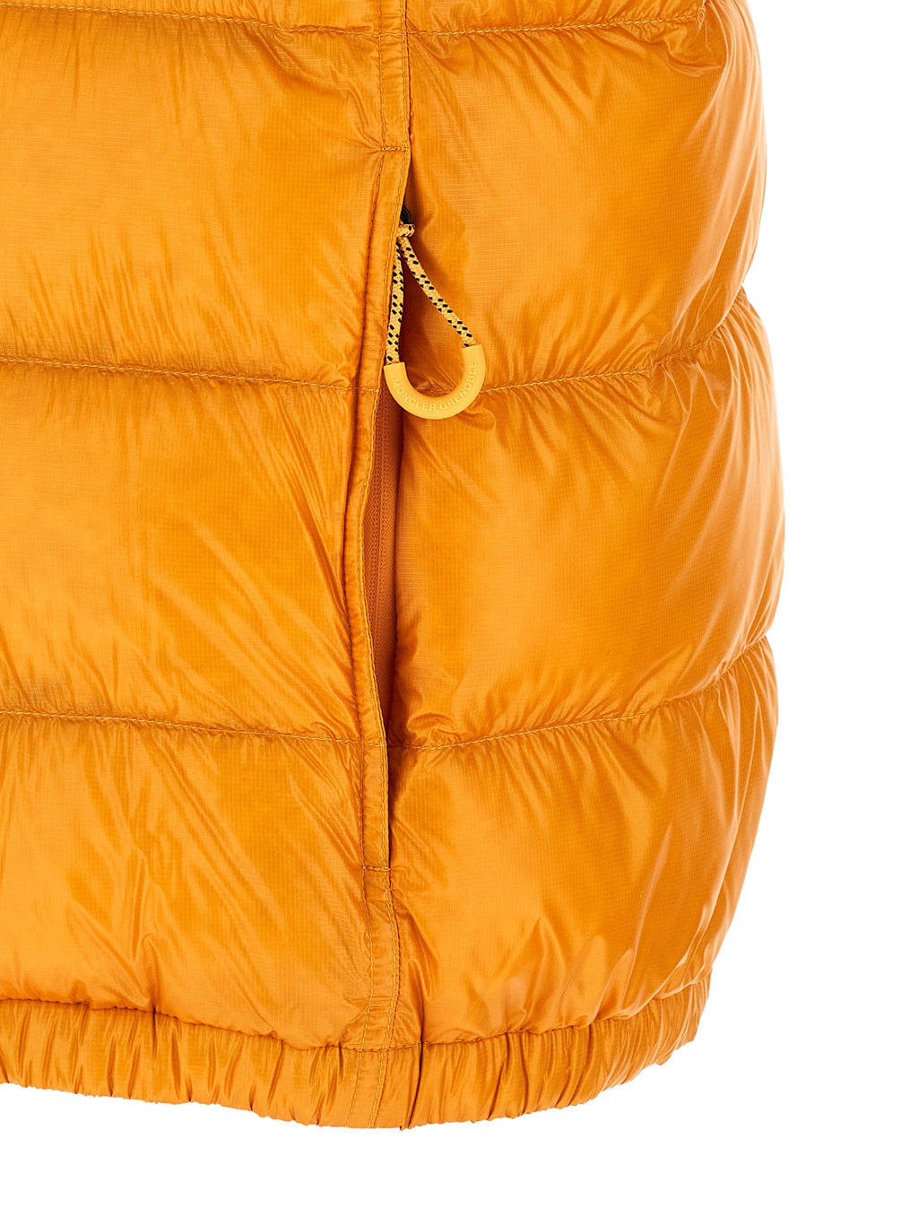 Multicolor Polyester Sleeveless Jacket