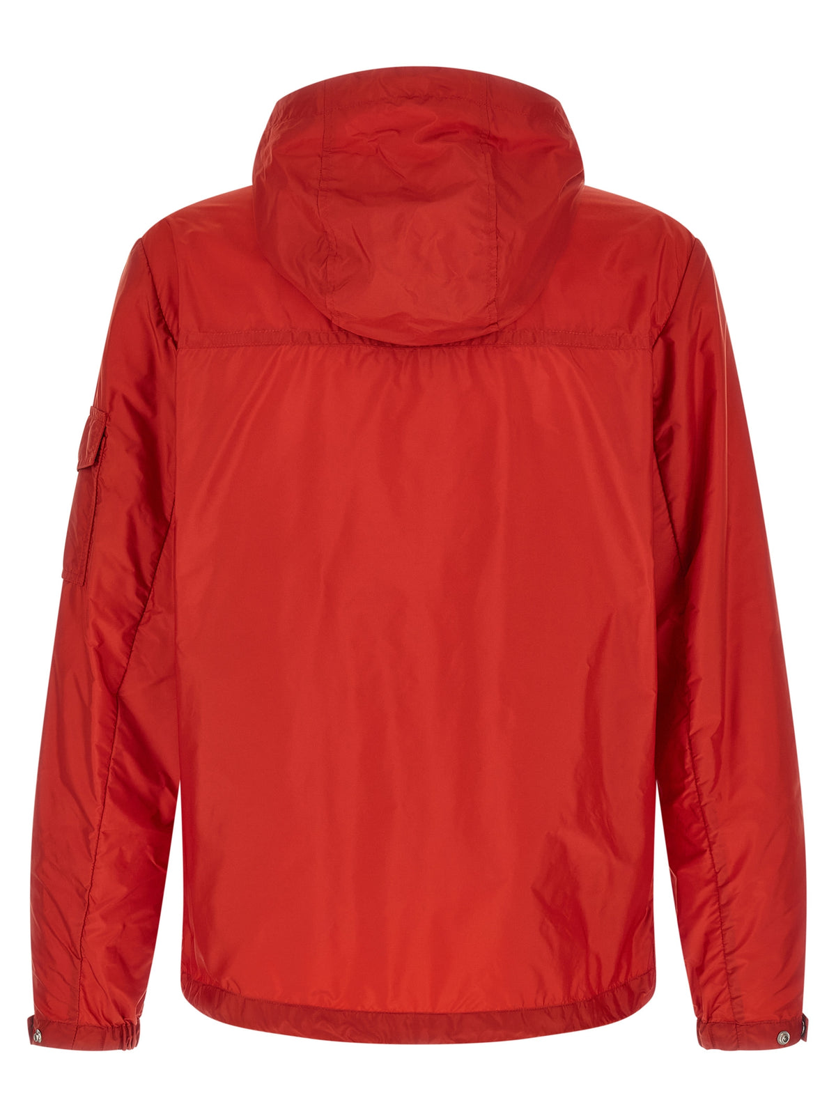 Red Polyamide Shell Jacket