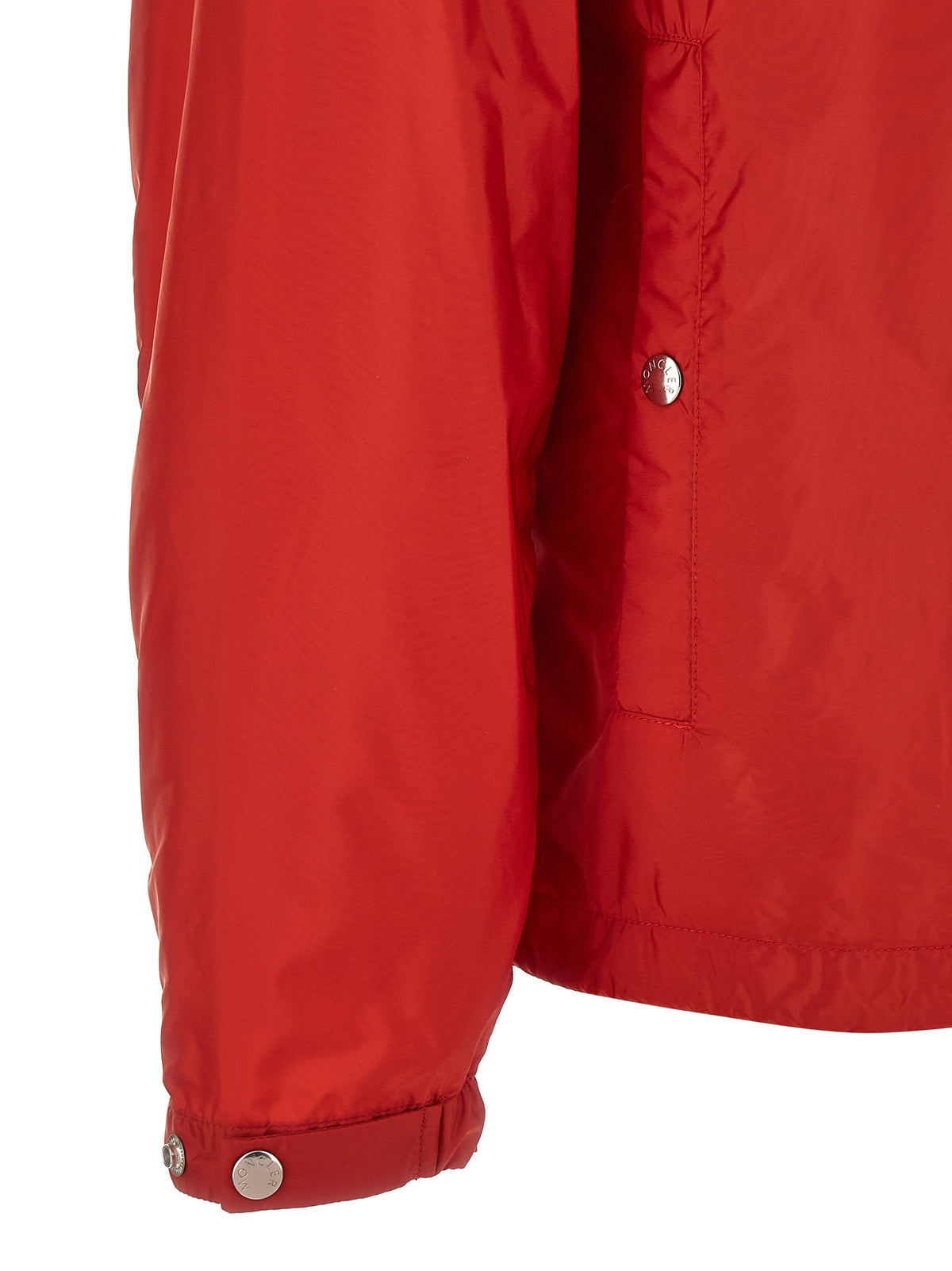 Red Polyamide Shell Jacket