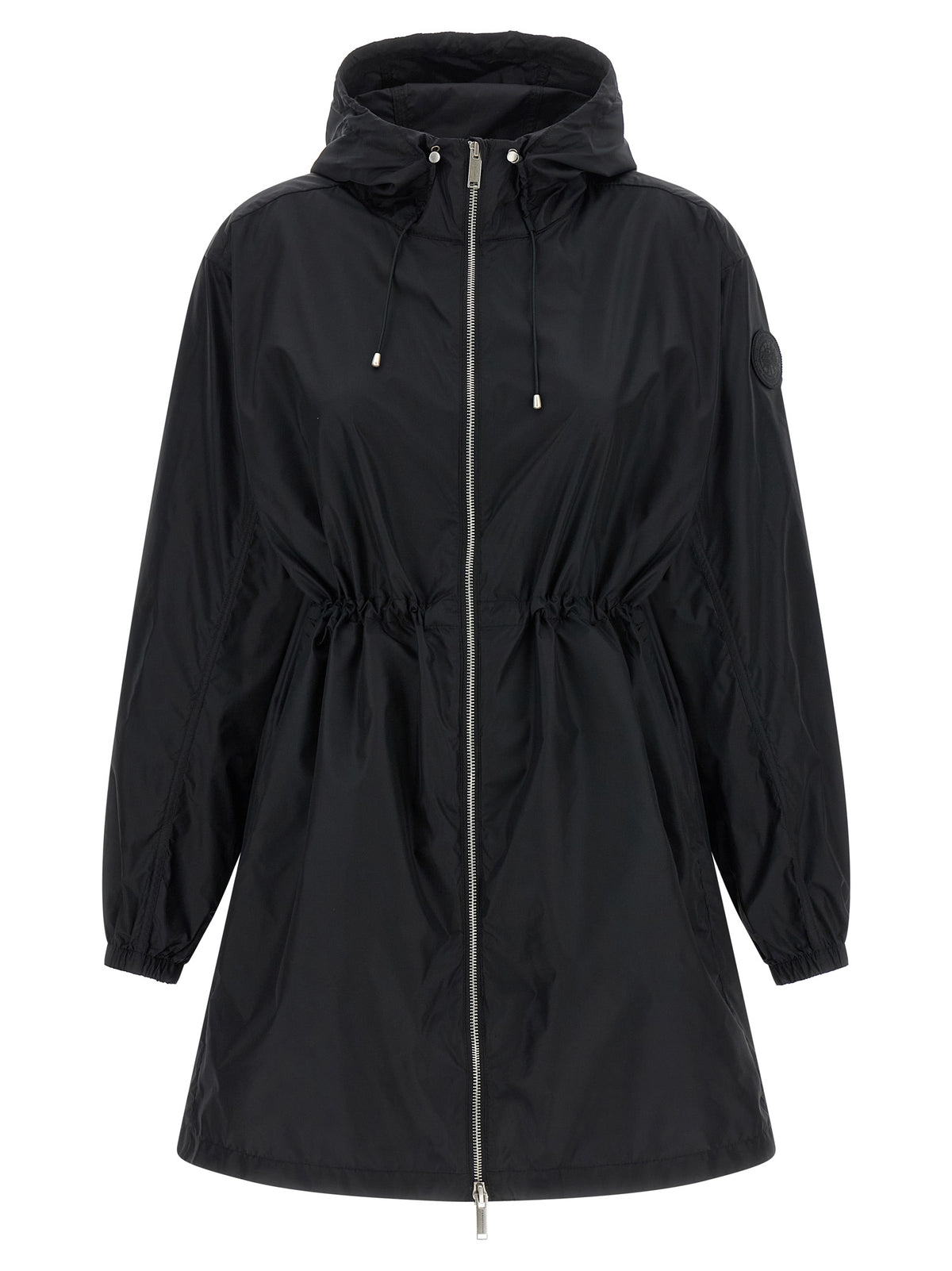 Black Polyamide Parka