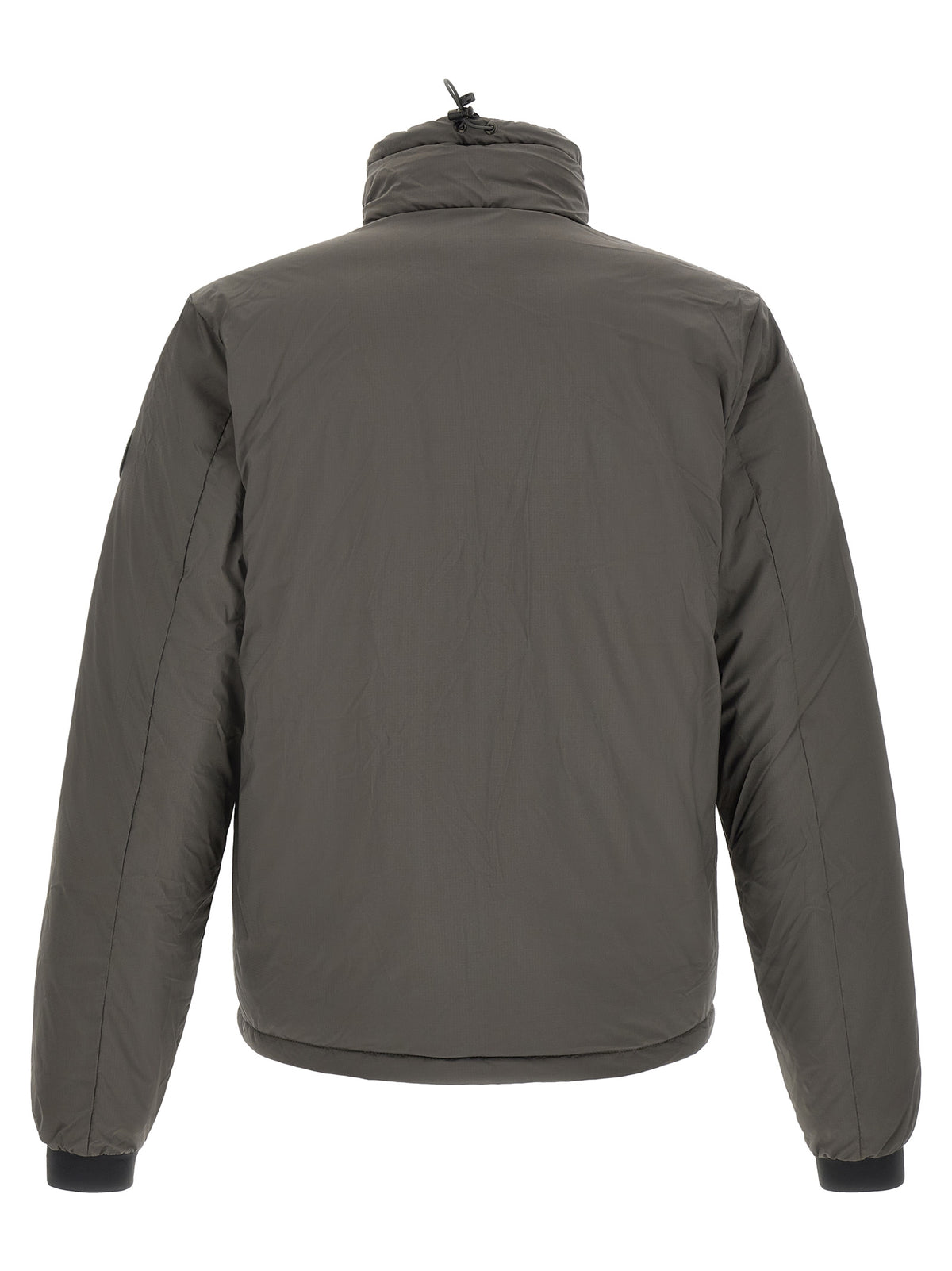 Bicolor Polyamide Full-Length Jacket