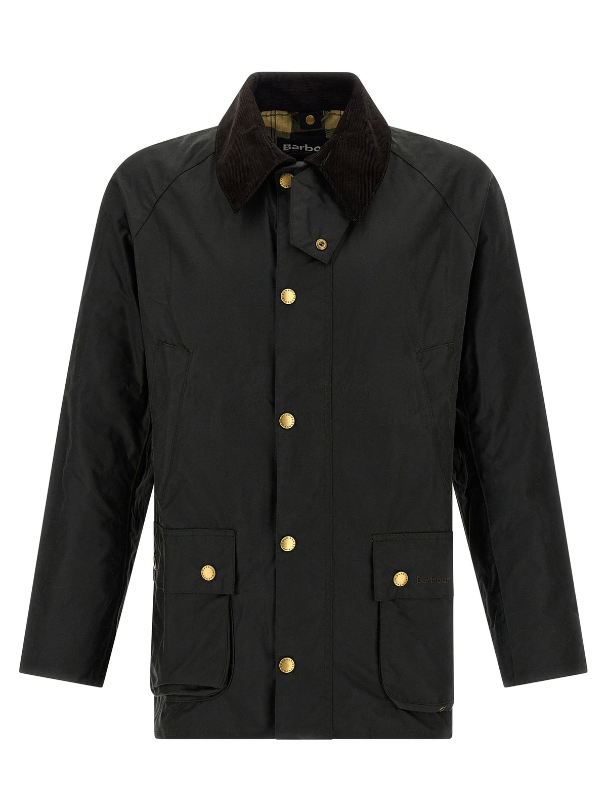 Bicolor Cotton Shell Jacket
