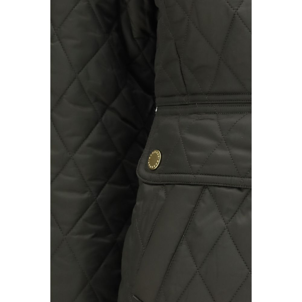 Bicolor Polyamide Full-Length Jacket