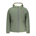 Green Polyester Men's Jacket