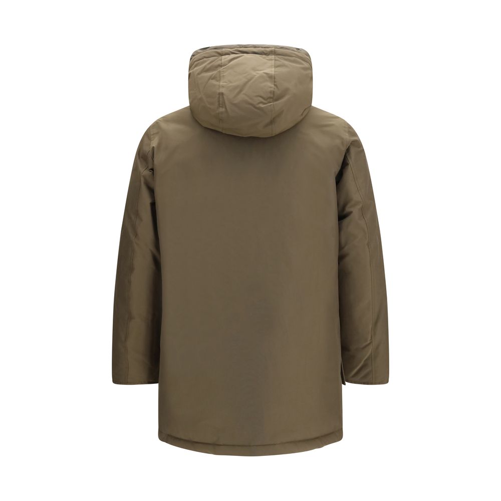 Bicolor Cotton Parka