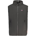 Black Polyester Mens Vest