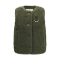 Bicolor Polyester Sleeveless Jacket