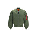 Bicolor Nylon Bomber