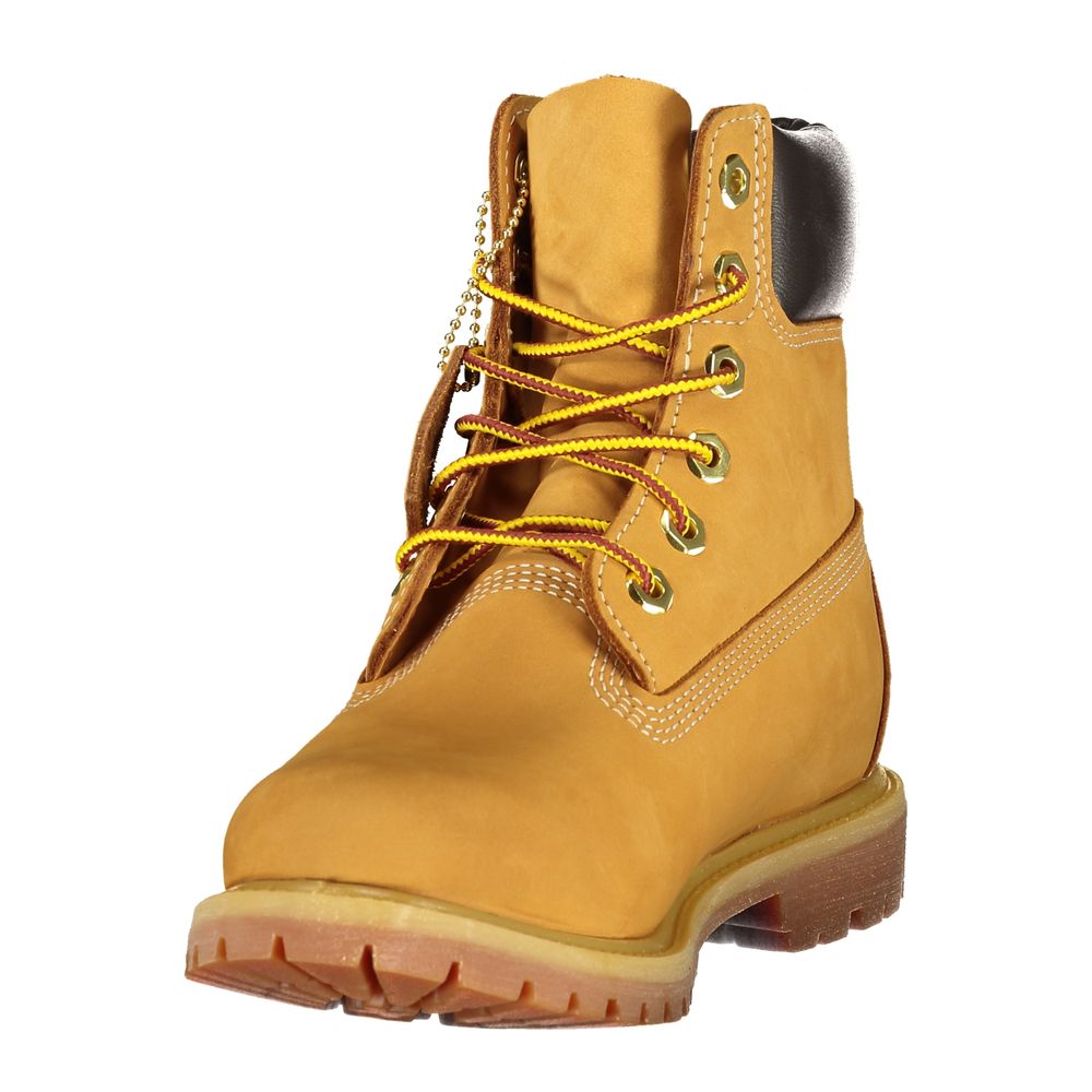 Yellow Leather Women's Boot