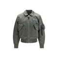 Bicolor Nylon Bomber