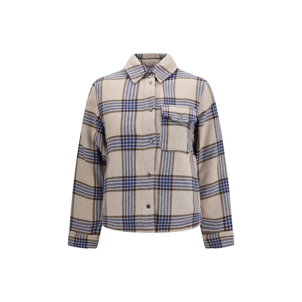 Beige Wool Oves Aries Shell Jacket