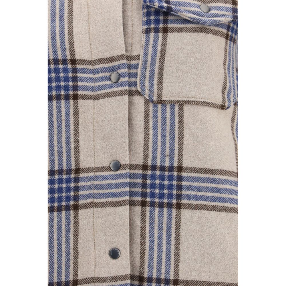 Beige Wool Oves Aries Shell Jacket
