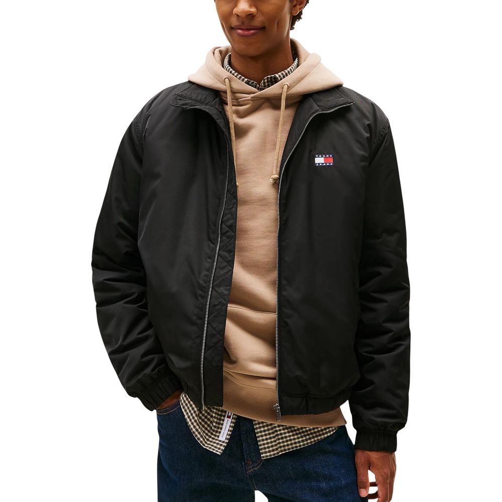 Black Recycled Polyester Jacket