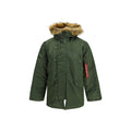 Bicolor Nylon Full-Length Jacket