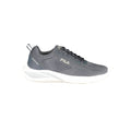 Blue Polyester Men's Sneaker