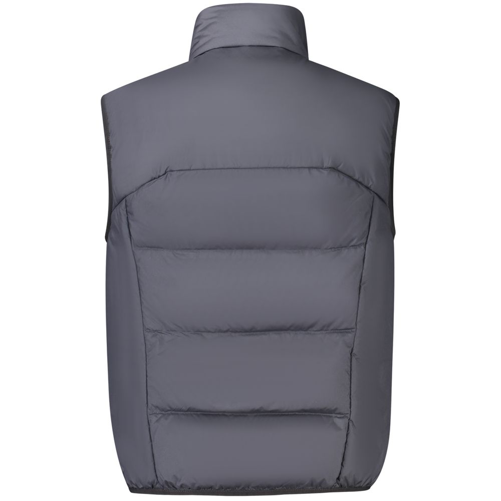 Blue Polyester Men's Vest