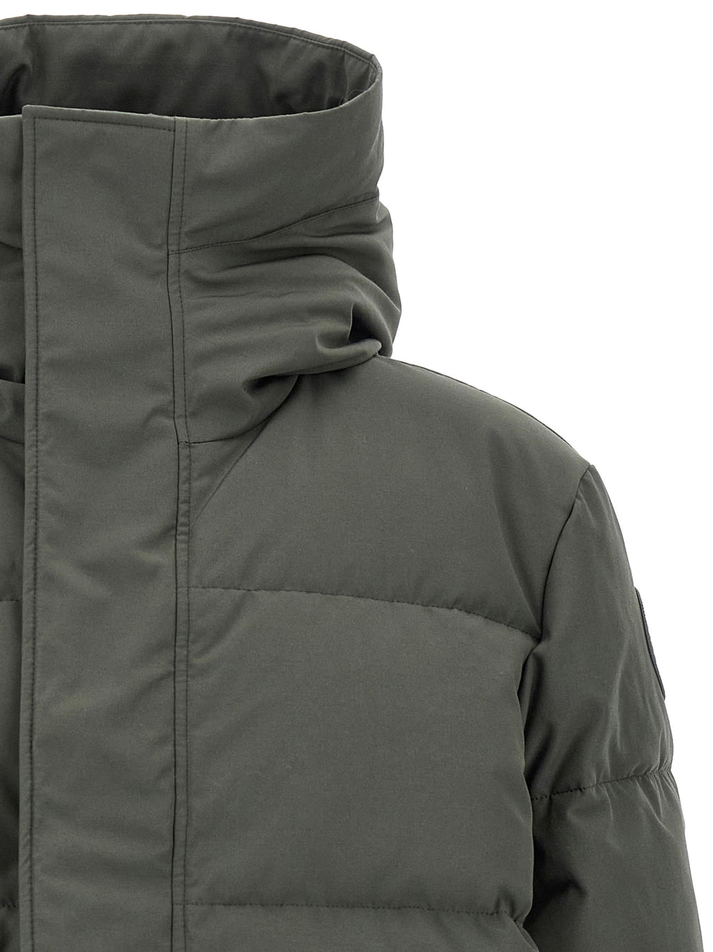 Bicolor Polyester Parka