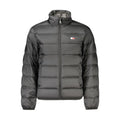 Black Polyester Men's Jacket