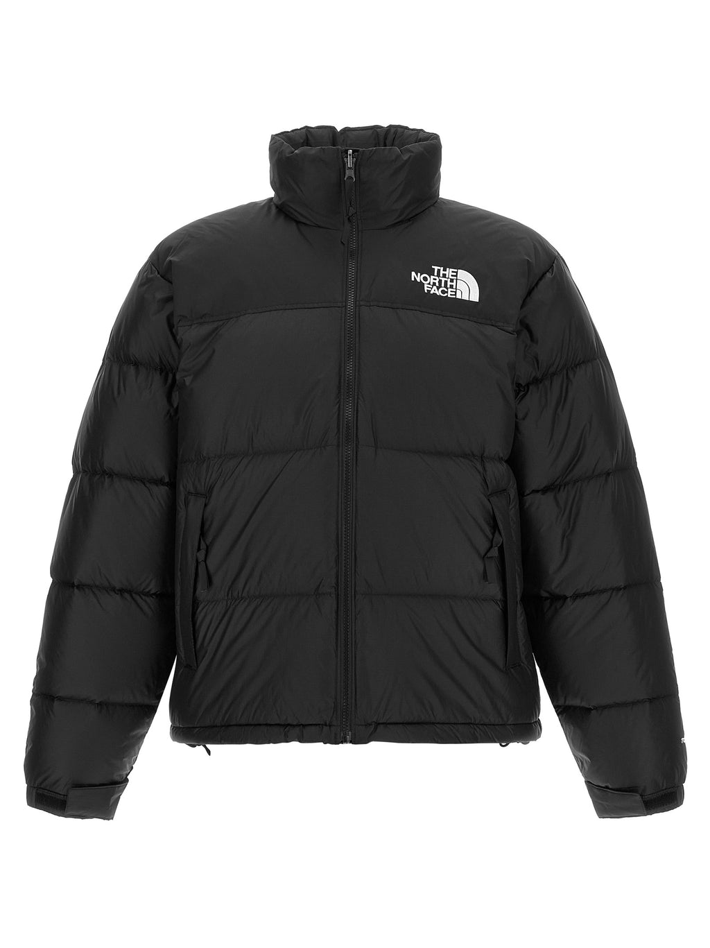 Black Nylon Full-Length Jacket