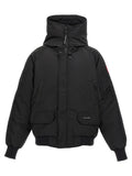 Black Polyester Bomber