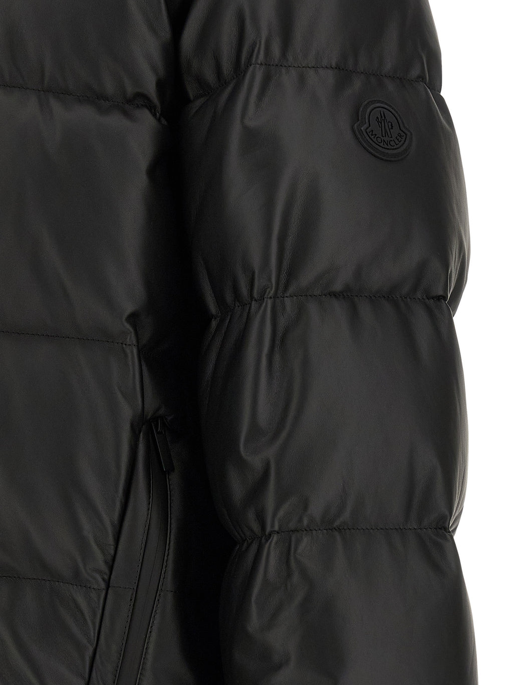Black Leather Leather Jacket