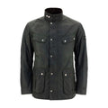 Bicolor Cotton Shell Jacket