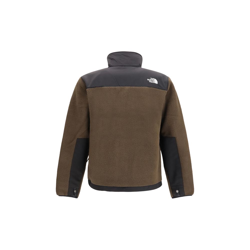 Brown Polyester Shell Jacket