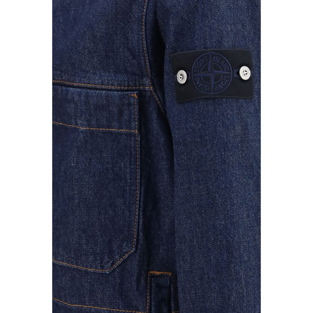 Blue Cotton Denim Jacket