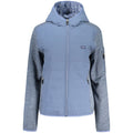Blue Polyester Women's Jacket