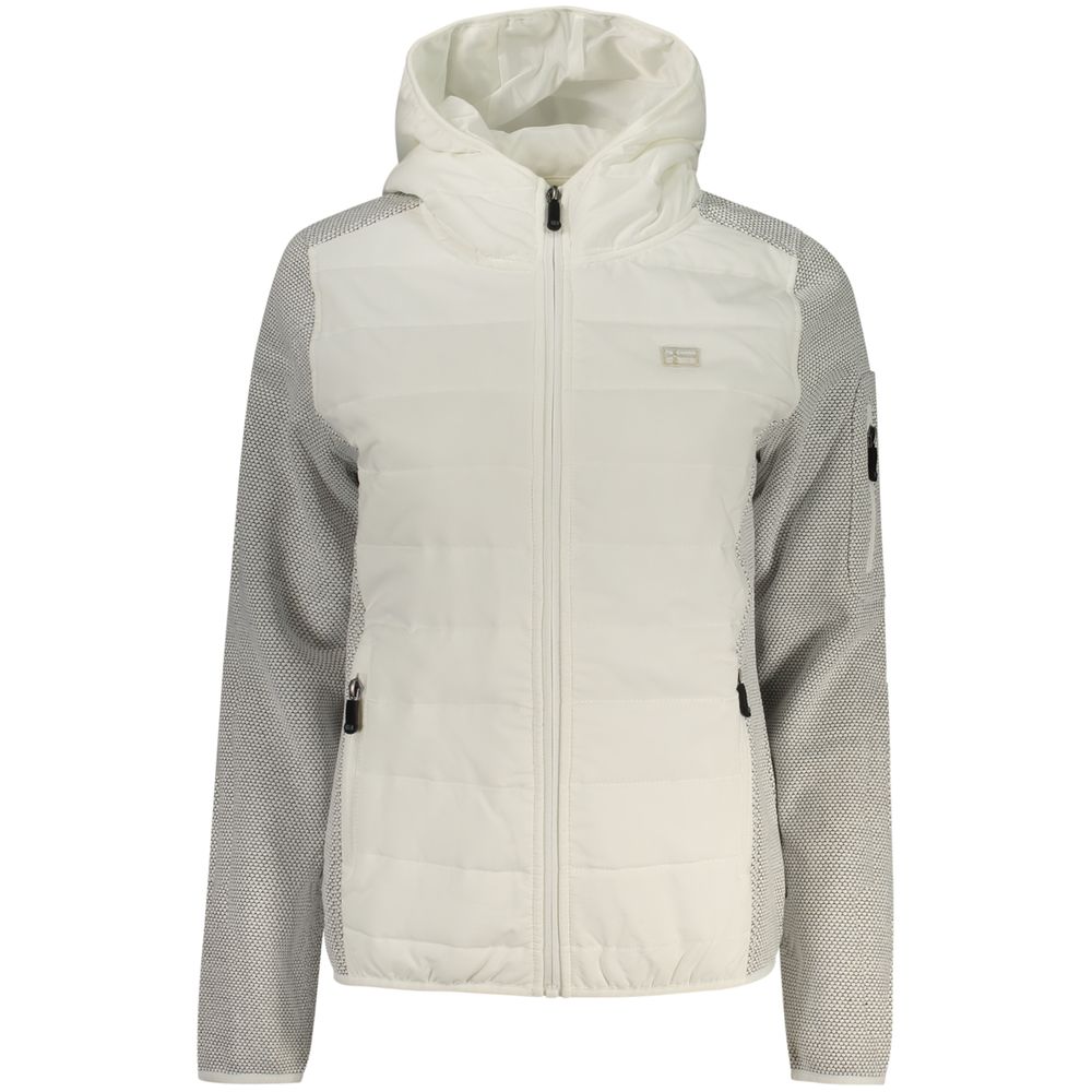 Bianco Polyester Women's Jacket