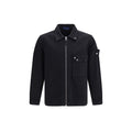 Black Cotton Denim Jacket
