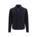 Black Cotton Biker Jacket