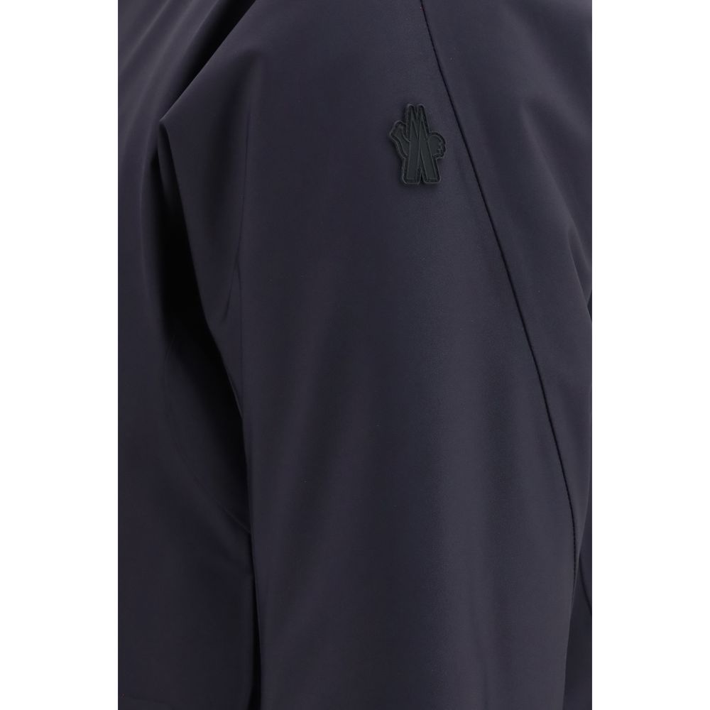 Blue Polyamide Shell Jacket