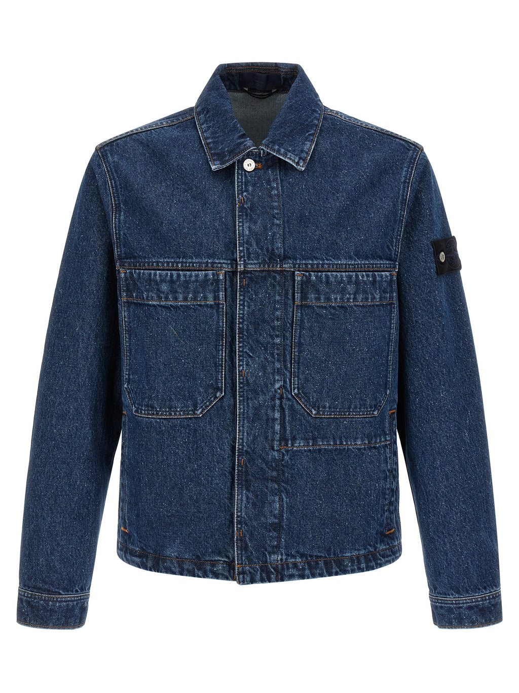 Blue Cotton Denim Jacket