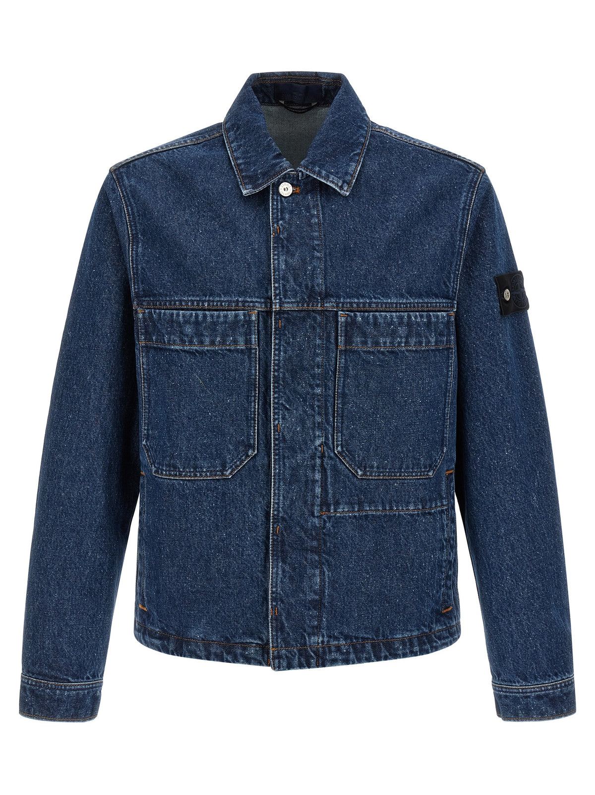 Blue Cotton Denim Jacket