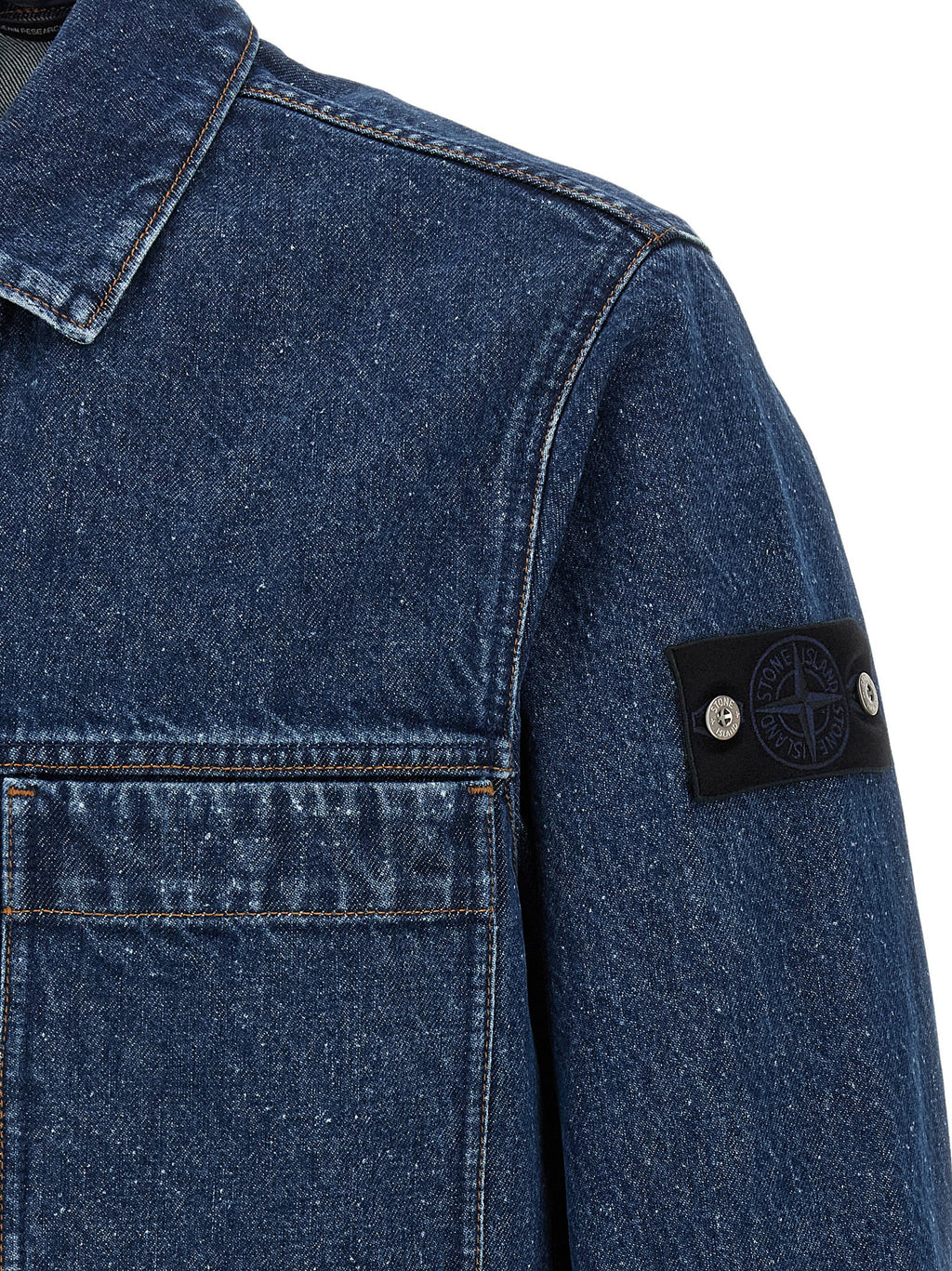 Blue Cotton Denim Jacket