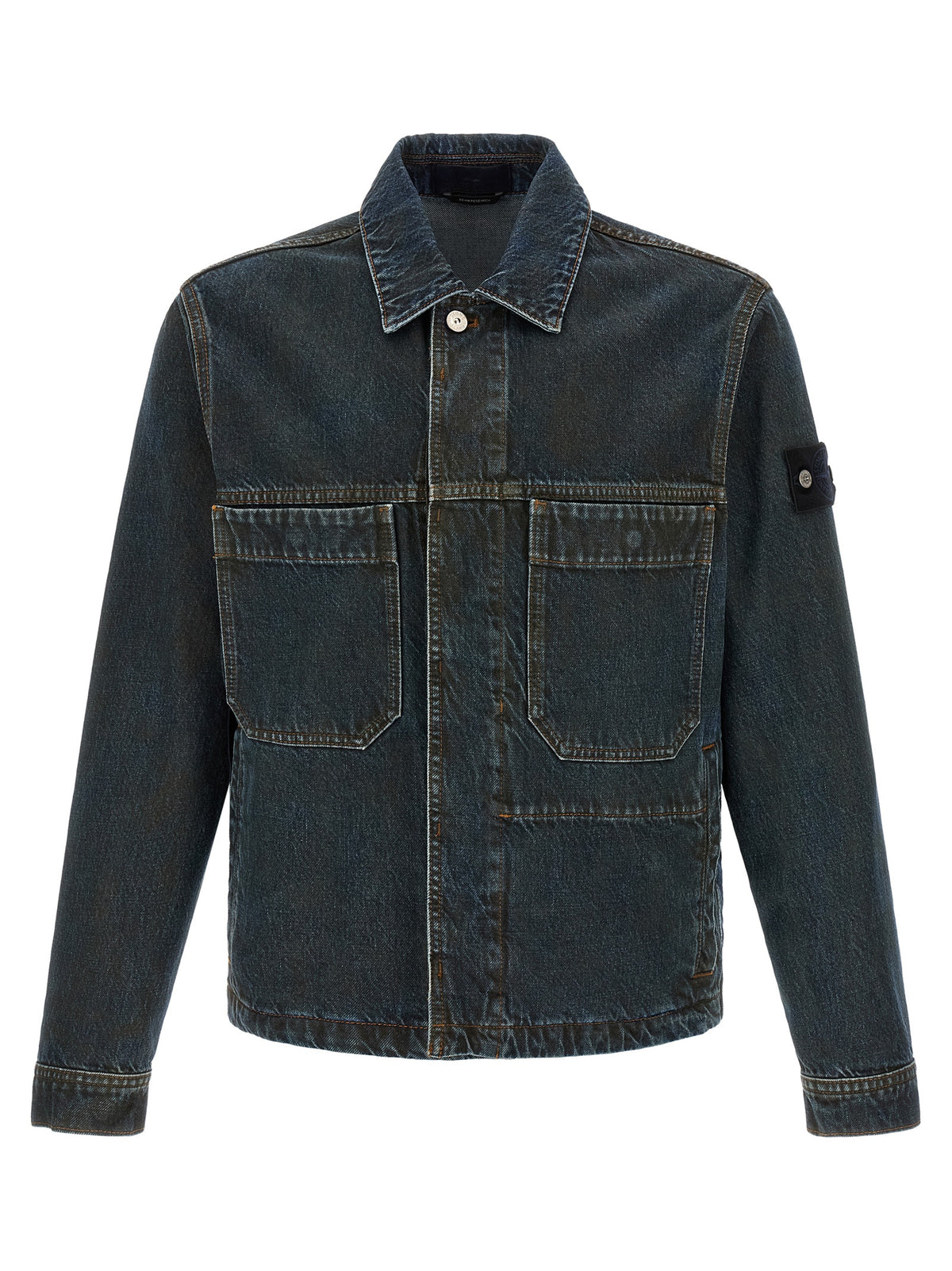 Blue Cotton Denim Jacket